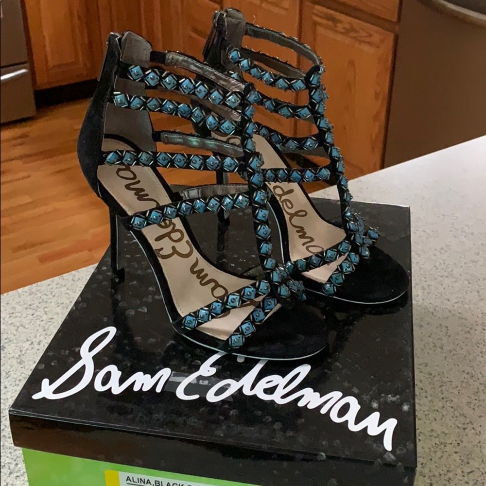 Sam Edelman - Alina, Black Suede